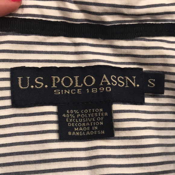 U.S. Polo Assn Striped Button Up - Picture 6 of 7